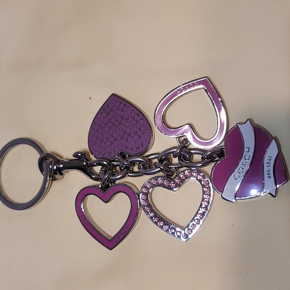 New Coach key chain bag charm - Picture 3 of 5